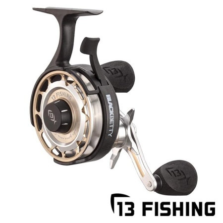 Зимняя катушка 13 Fishing Black Betty FreeFall Carbon Body LH