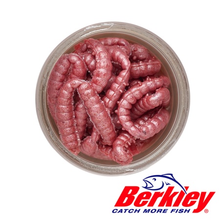 Мягкие приманки Berkley Power Honey Worm 25 BubbleGum