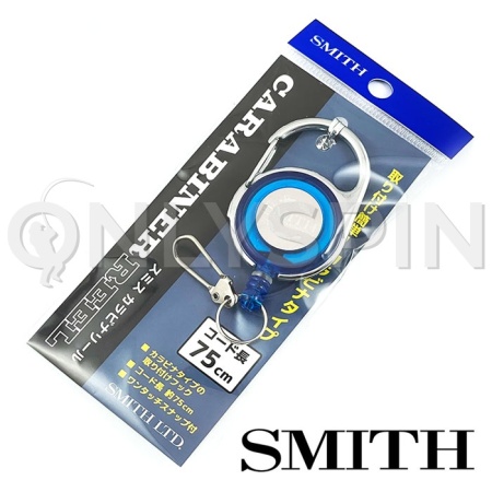 Ретривер Smith Carabiner Reel 75cm blue