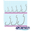 Крючки офсетные Owner 5140 J-Hook 2 6шт