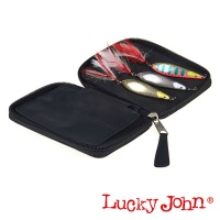 Чехол для приманок Lucky John Eco Leather 13-10cm