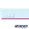 Крючки одинарные Owner 50921 Penny Hook 12 11шт