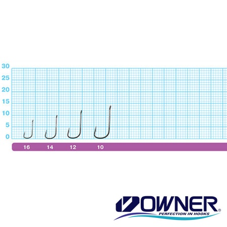 Крючки одинарные Owner 50921 Penny Hook 12 11шт