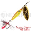Блесна вертушка Lucky John Trian Blade Long 12gr 001 Блесна вертушка Lucky John Trian Blade Long 12gr 001