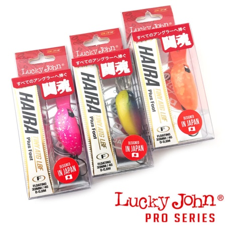 Воблер Lucky John Haira Tiny ATG Plus Foot 33LBF 904 Воблер Lucky John Haira Tiny ATG Plus Foot 33LBF 904