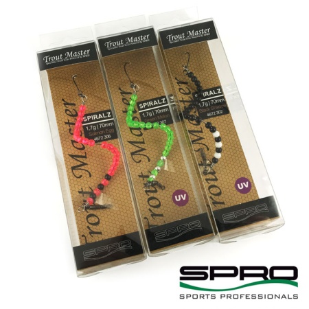 Стик пружинка на форель SPRO Trout Master Spiralz 50mm #salmon egg Стик пружинка на форель SPRO Trout Master Spiralz 50mm #salmon egg
