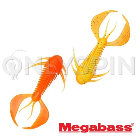 Мягкие приманки Megabass Rock Hog 2.5 orange back chart 7шт