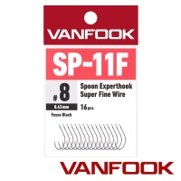 Крючки одинарные Vanfook SP-11F #6 16шт