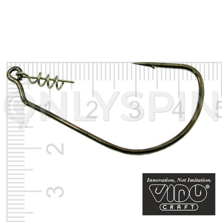Крючки офсетные VidoCraft VD-107 Swim Bait Hook 3/0 3шт