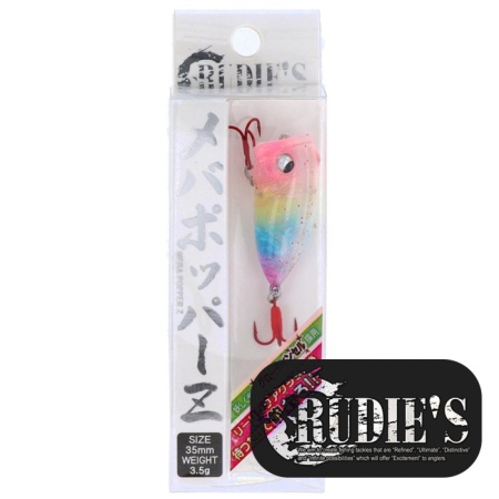 Воблер Rudies Meba Popper Z Marble/Sillver Lame