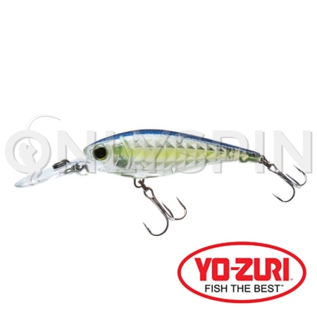 Воблер Yo-Zuri 3DR-X Shad 60SP GSSS