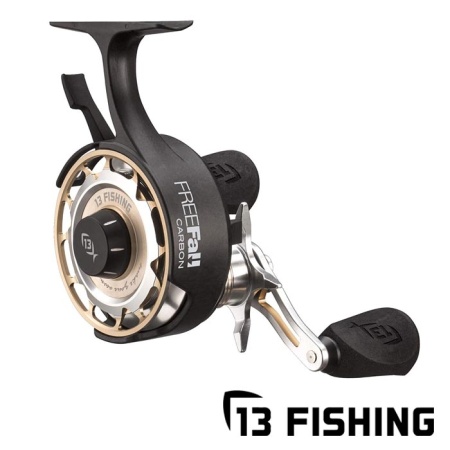 Зимняя катушка 13 Fishing Black Betty FreeFall Carbon Body RH