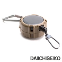 Ретривер Daiichiseiko Carabiner Reel & Micro Case dark earth