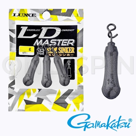 Груз Gamakatsu Leaderless Downshot Master Namari Slim Sinker Lead 7gr 3шт Груз Gamakatsu Leaderless Downshot Master Namari Slim Sinker Lead 7gr 3шт