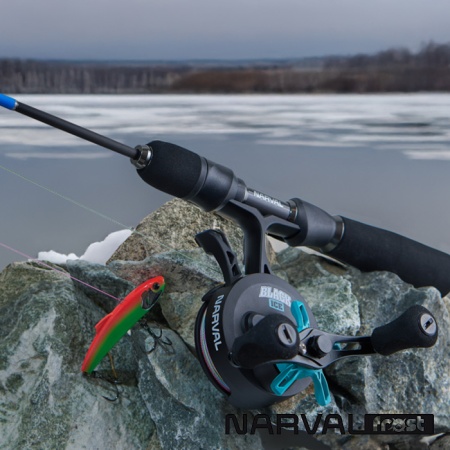 Зимняя катушка Narval Frost Black Ice Turquoise