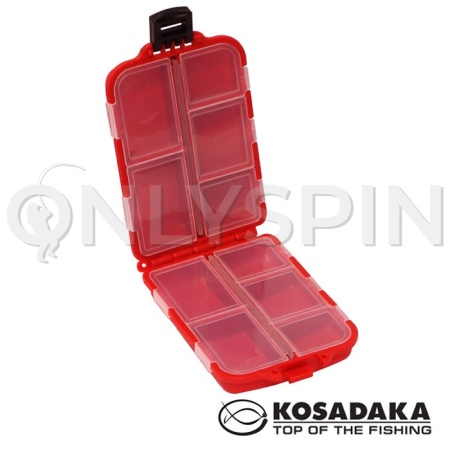 Коробка Kosadaka TB-S14-R портсигар красная 8.5х5х2cm