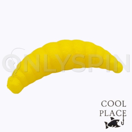 Мягкие приманки Cool Place Maggot 40mm сыр 10 yellow