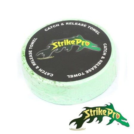 Полотенце Strike Pro махровое зеленое 51х27cm