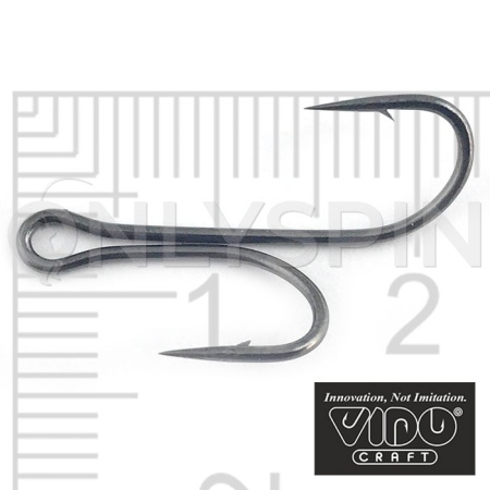 Крючки двойные Vido Craft VD-083 BN Double Ryder 1 25шт
