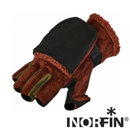 Перчатки-варежки Norfin Aurora ветрозащитные р.L