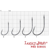 Крючки одинарные Lucky John LJH531 #2 6шт