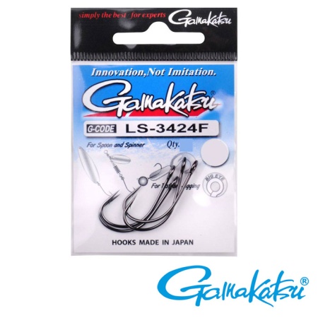 Крючки одинарные Gamakatsu LS-3424F #6 10шт