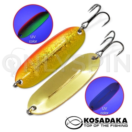 Блесна Kosadaka Wabbler W40 YO4