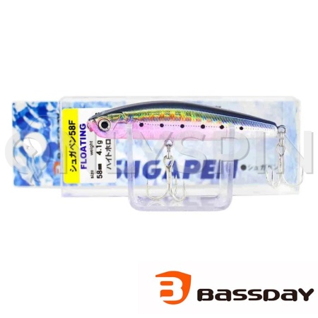 Воблер BassDay Sugar Pen 58F hh-16