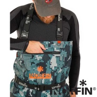 Вейдерсы Norfin Pilot Bootfoot Camo с сапогами M 43