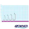 Крючки офсетные Owner 51639 Slim Offset MH-21 12 11шт