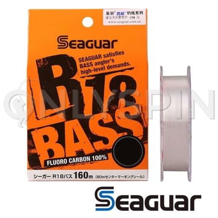 Флюорокарбон Seaguar Kureha R18 Bass 160m #1.75 0.220mm 3.2kg