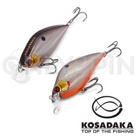 Воблер Kosadaka 3D Flat Crank 55F GT
