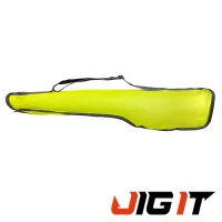 Чехол Jig It для зимних удилищ полужесткий Lime 80cm