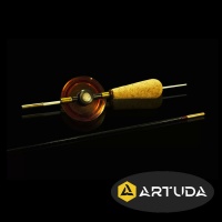 Зимняя удочка Artuda Трио S желтая