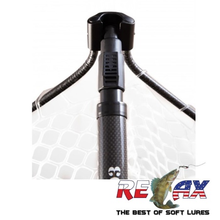 Подсачек Relax силиконовый форелевый телескопический 5 колен