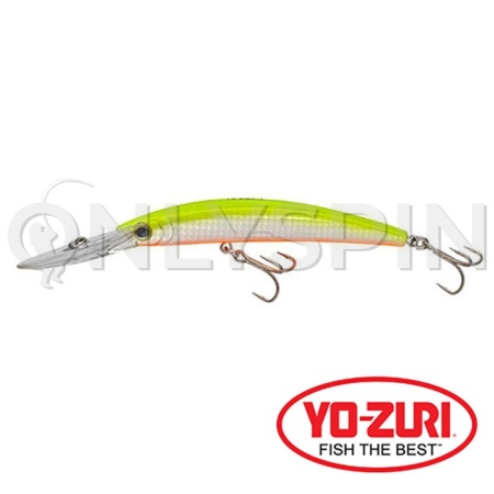 Воблер Yo-Zuri Crystal Minnow Deep Diver 130F HCL