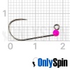 Форелевые джиг-головки OnlySpin Decoy AH-12 безбородые #8 0.6gr розовый 3шт