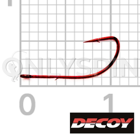 Крючки одинарные Decoy SG-3 #SS 15шт
