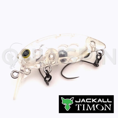 Воблер Jackall Timon Deka Mitts Dry Rattle Clear