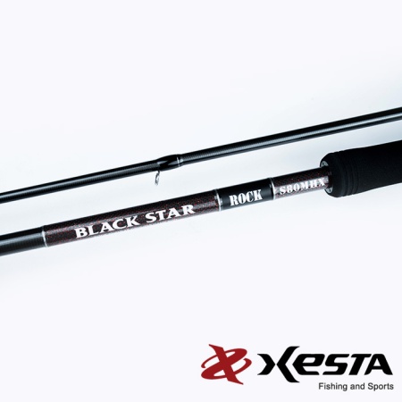 Спиннинг Xesta Black Star Rock 2.44m 8-56gr S80MHX Current Hunter