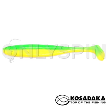 Мягкие приманки Kosadaka Easy Shiner 165 YFG 3шт