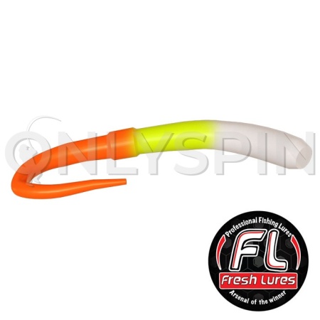 Мягкие приманки Fresh Lures Flip Worm 3.1 сыр 411 10шт