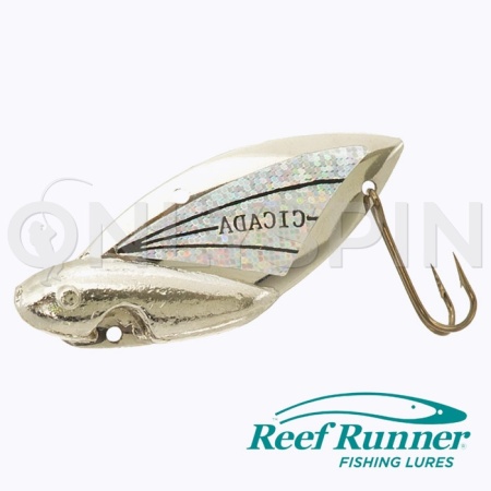 Цикада Reef Runner Cicada 1.77gr Silver/Silver