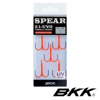Крючки тройные BKK Spear 21-UVO #8 7шт