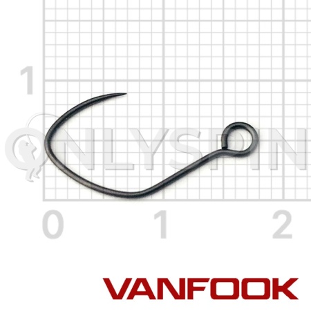 Крючки одинарные Vanfook CK-33BL #8 8шт
