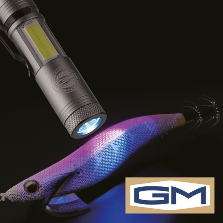 Фонарик с UV излучением Golden Mean UV Light Red