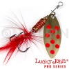 Блесна вертушка Lucky John Spin-X Long 5 12gr GR Блесна вертушка Lucky John Spin-X Long 5 12gr GR