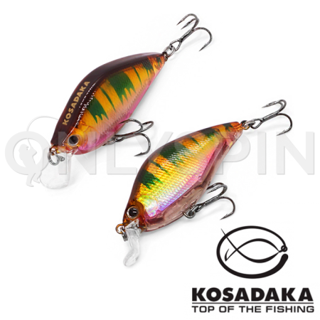 Воблер Kosadaka 3D Flat Crank 55F NT