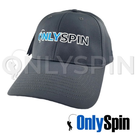 Бейсболка Onlyspin Logo серая 207434