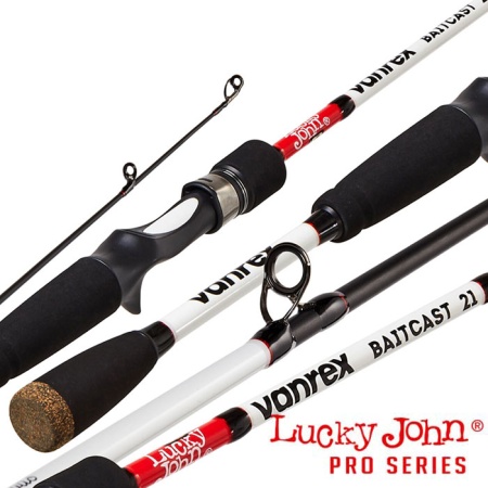 Спиннинг кастинговый Lucky John Vanrex Baitcast 2.28m 5-21gr LJVB-762MLF